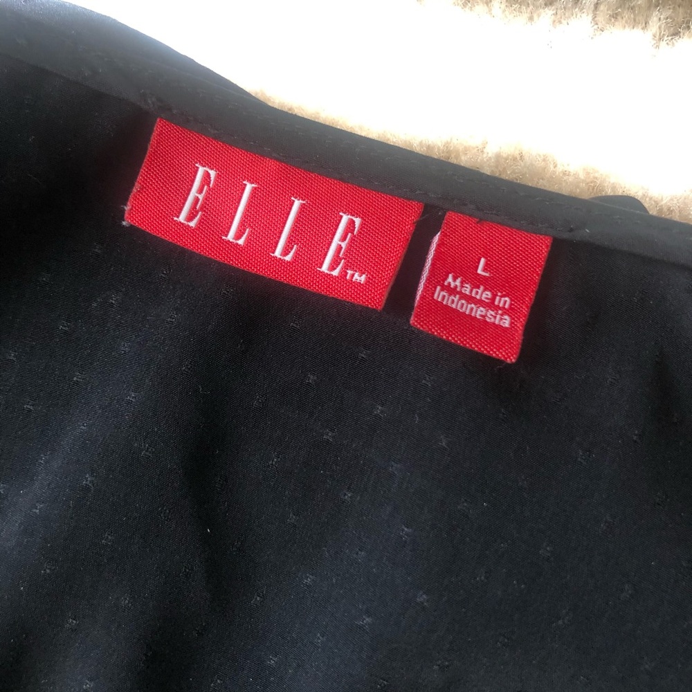 Elle Black Blouse